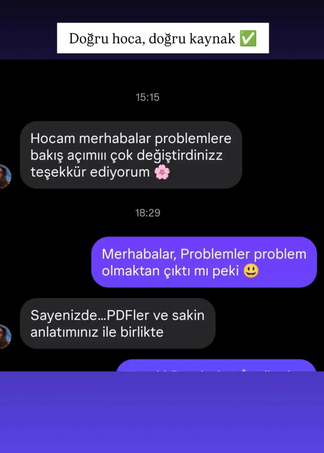 CebirAdam öğrenci memnuniyeti
