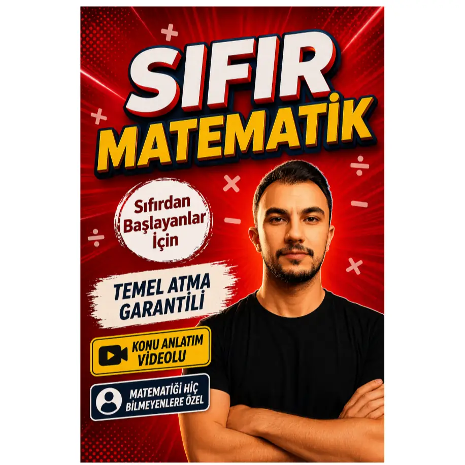 Sıfır Matematik: Temel Atma Garantili (E-Kitap / PDF)